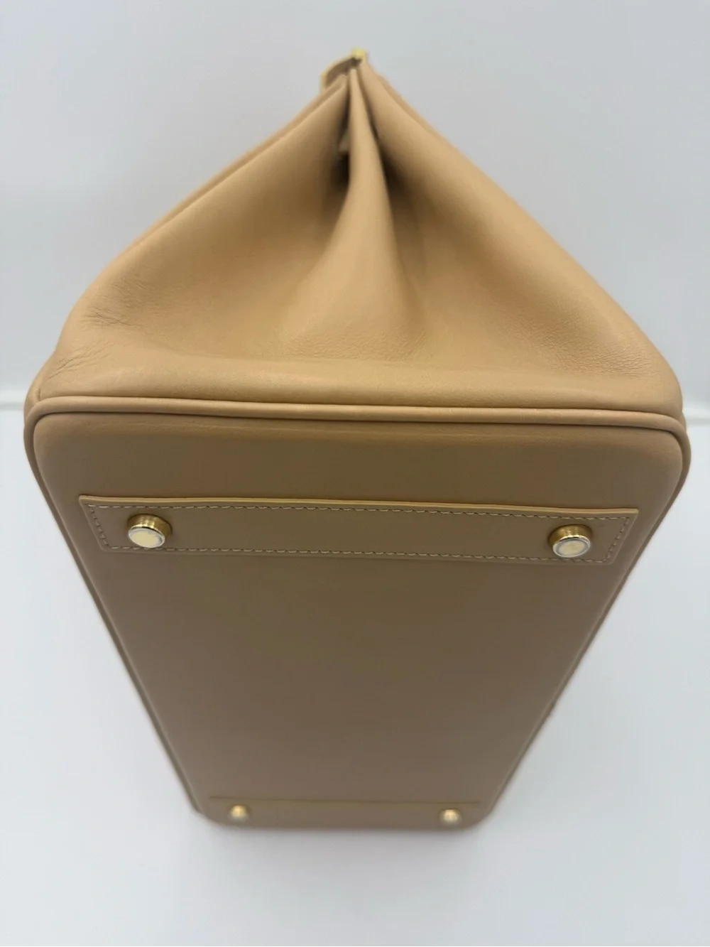 🇮🇹HIGH-CLASS by Claudio Budel 1971 MILANO 35 Bag in Beige • Made in ITALY - Picture 9 of 16
